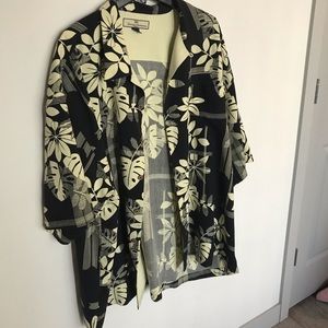 Tommy Bahama XXL Baggy Hawaiian Shirt - 100% Silk shirt